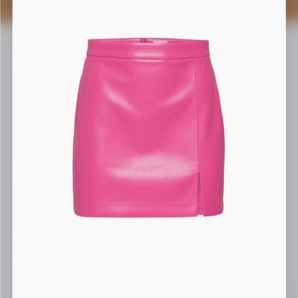 Wilfred Patio Mini Skirt - Vital Pink
